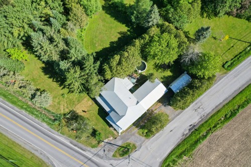 Photo aérienne - 2085 Route 203, Très-Saint-Sacrement, QC - Outdoor With View