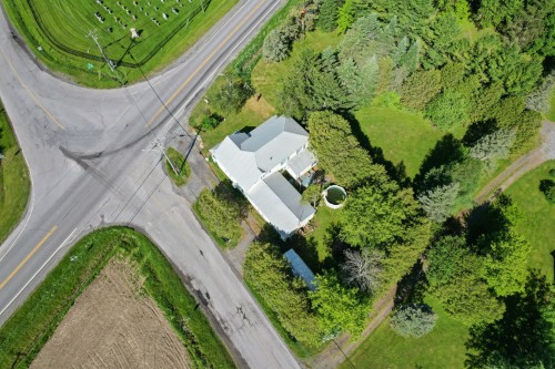 Photo aérienne - 2085 Route 203, Très-Saint-Sacrement, QC - Outdoor With View