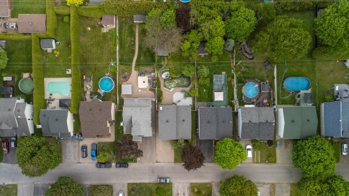 Aerial View - 348 Rue Sauriol, Saint-Eustache, QC 