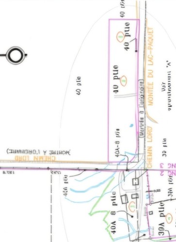 Plan (croquis) - Mtée Du Lac-Paquet, Rivière-Rouge, QC 