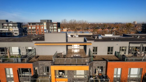Photo aérienne - 306-2285 Av. Ekers, Mont-Royal, QC - Outdoor With Balcony