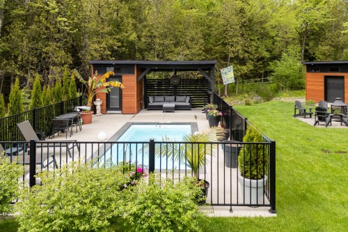 Piscine - 58 Rue Des Mésanges, Orford, QC - Outdoor With In Ground Pool