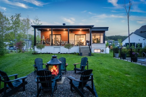 Extérieur - 58 Rue Des Mésanges, Orford, QC - Outdoor With Deck Patio Veranda