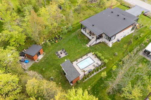 Photo aérienne - 58 Rue Des Mésanges, Orford, QC - Outdoor With View