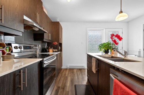 Kitchen - 320-5505 Rue De Châteauneuf, Brossard, QC 