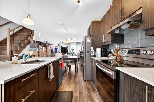 Kitchen - 320-5505 Rue De Châteauneuf, Brossard, QC 