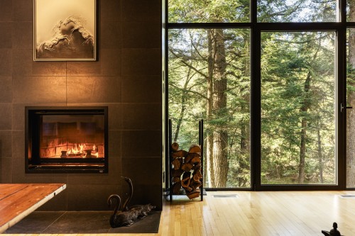 Vue - 291 Route 241, Saint-Joachim-De-Shefford, QC - Indoor With Fireplace