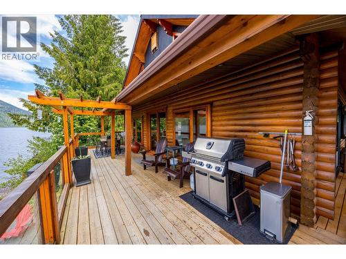 3546 Mabel Lake Road, Lumby, BC - Outdoor With Body Of Water With Deck Patio Veranda With Exterior