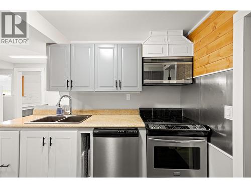 3546 Mabel Lake Road, Lumby, BC - Indoor Photo Showing Kitchen With Double Sink