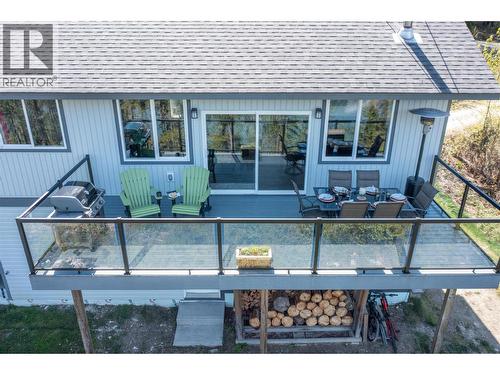 Large Deck for Entertaining or Relaxing in your outside living space. - 8420 Highway 23 Highway S Lot# 1, Revelstoke, BC - Outdoor With Deck Patio Veranda