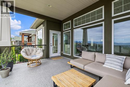 Upper Level Patio - 629 Almandine Court, Kelowna, BC - Outdoor With Deck Patio Veranda With Exterior