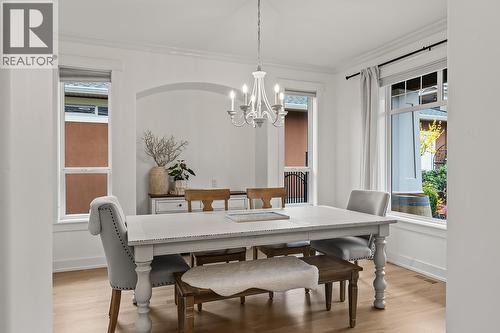 Formal Dining - 629 Almandine Court, Kelowna, BC - Indoor Photo Showing Dining Room