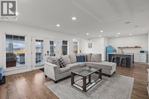 Lower Level Rec Room - 629 Almandine Court, Kelowna, BC - Indoor Photo Showing Living Room