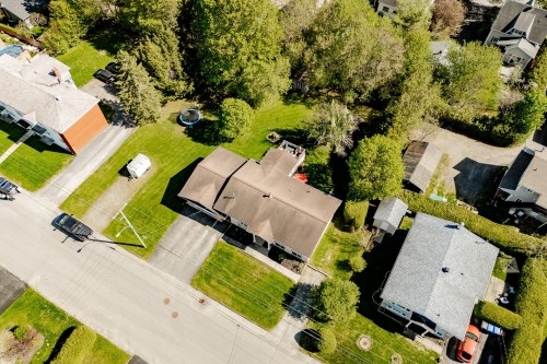 Photo aérienne - 182  - 184 Rue Victoria, Coaticook, QC - Outdoor With View