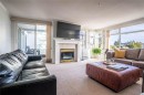 #306-5110 Cordova Bay Rd, Saanich, BC  - Indoor Photo Showing Living Room With Fireplace 