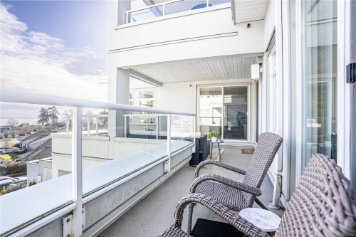#306-5110 Cordova Bay Rd, Saanich, BC - Outdoor With Balcony With Exterior