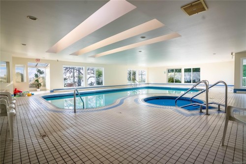 #306-5110 Cordova Bay Rd, Saanich, BC - Indoor Photo Showing Other Room With In Ground Pool