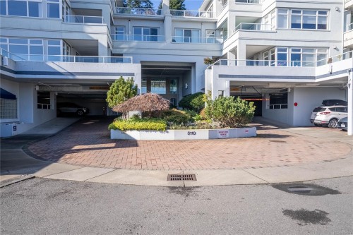 #306-5110 Cordova Bay Rd, Saanich, BC - Outdoor With Balcony With Facade