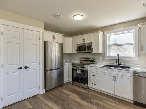 8622 201 Highway, Nictaux, NS - Indoor Photo Showing Kitchen With Stainless Steel Kitchen With Double Sink