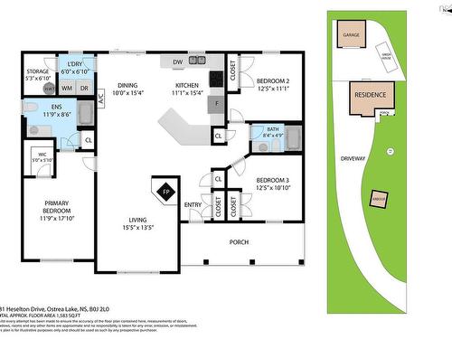281 Heselton Drive, Ostrea Lake, NS 