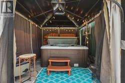 Hot Tub in Gazebo - 