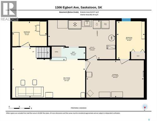 1306 Egbert Avenue, Saskatoon, SK 