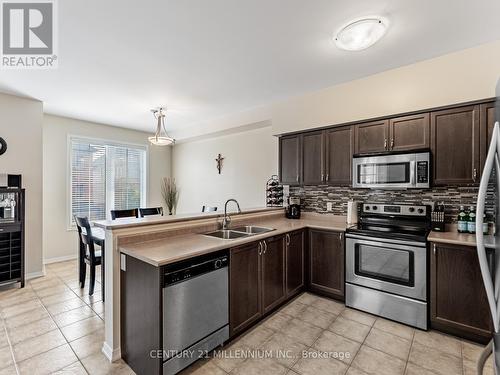 111 Cedar Lake Crescent, Brampton, ON - Indoor Photo Showing Kitchen With Double Sink