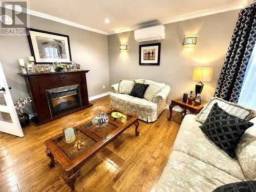 26 Pardy Place, Grand Falls - Windsor, NL - Indoor Photo Showing Living Room With Fireplace