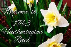 1743 HEATHERINGTON ROAD  Ottawa, ON K1V 8T8