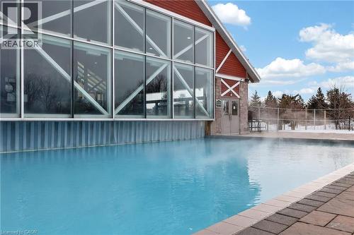 Swimming pool featuring a patio - 90 Highland Drive Unit# 2014/15, Simcoe, ON 
