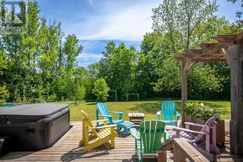 Soak in the hot tub - peaceful tranquility - 11276 Amos Drive, Milton, ON 