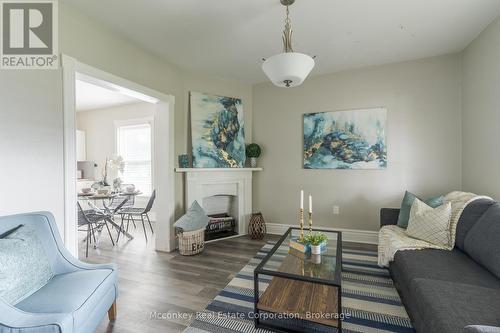 730 Park Street S, Peterborough (Otonabee Ward 1), ON - Indoor Photo Showing Living Room With Fireplace