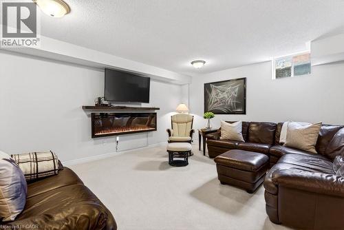523 Terrace Way, Oakville, ON - Indoor Photo Showing Living Room With Fireplace