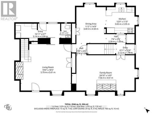 FLOOR PLAN MAIN LEVEL - 2584 Highway 43 Highway, Montague, ON 