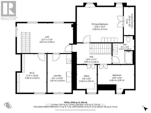 FLOOR PLAN SECOND LEVEL - 2584 Highway 43 Highway, Montague, ON 