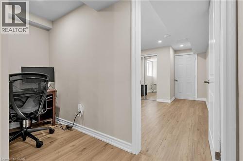 Office nook in the basement and bedroom entry - 101 Westfield Crescent, Waterdown, ON 