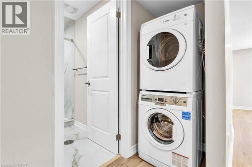 Basement laundry area - 101 Westfield Crescent, Waterdown, ON 