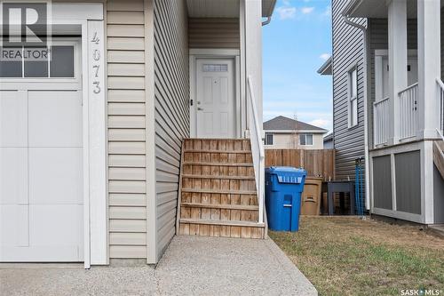 4073 Delhaye Way, Regina, SK - Outdoor With Exterior