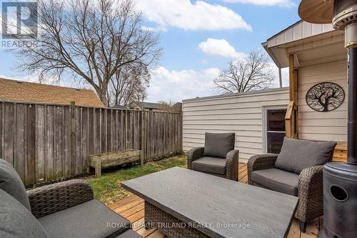 75 Chester Street, St. Thomas, ON - Outdoor With Deck Patio Veranda With Exterior