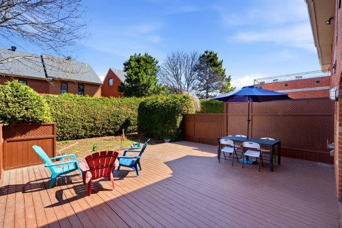 Jardin - 179 Av. Dresden, Mont-Royal, QC - Outdoor With Deck Patio Veranda With Exterior