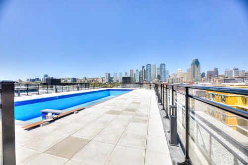 Pool - 711B-1400 Rue Ottawa, Montréal (Le Sud-Ouest), QC - Outdoor With In Ground Pool