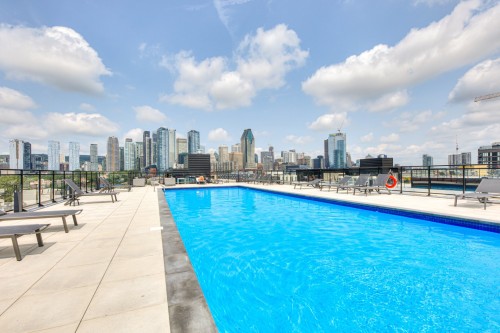 Pool - 711B-1400 Rue Ottawa, Montréal (Le Sud-Ouest), QC - Outdoor With In Ground Pool