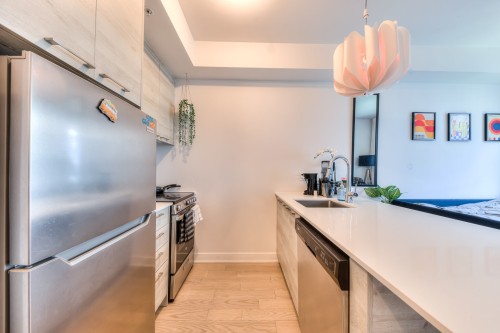 Kitchen - 711B-1400 Rue Ottawa, Montréal (Le Sud-Ouest), QC - Indoor Photo Showing Kitchen