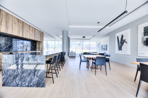 Common room - 711B-1400 Rue Ottawa, Montréal (Le Sud-Ouest), QC - Indoor Photo Showing Dining Room