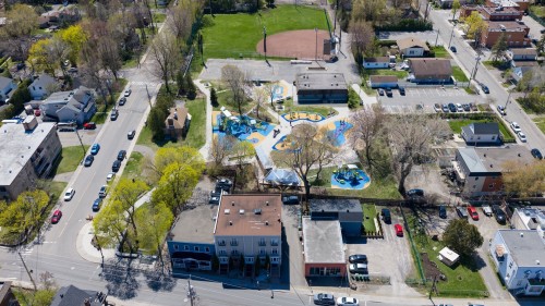 Vue d'ensemble - 165  - 171 Av. Martin, Dorval, QC - Outdoor With View