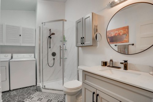 Bathroom - 258 Ch. Alie, Gracefield, QC - Indoor Photo Showing Laundry Room