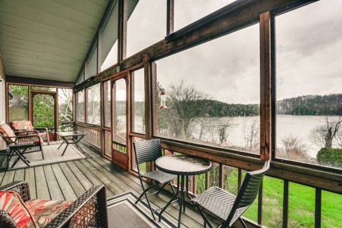 Veranda - 258 Ch. Alie, Gracefield, QC -  With Deck Patio Veranda With Exterior