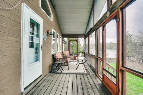 Veranda - 258 Ch. Alie, Gracefield, QC - Outdoor With Deck Patio Veranda With Exterior