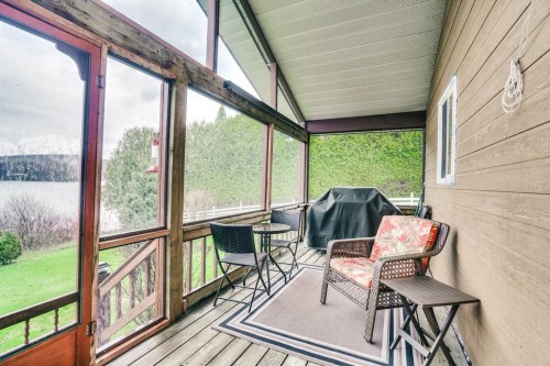 Veranda - 258 Ch. Alie, Gracefield, QC - Outdoor With Deck Patio Veranda With Exterior