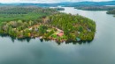 Aerial View - 258 Ch. Alie, Gracefield, QC  - Outdoor With Body Of Water With View 